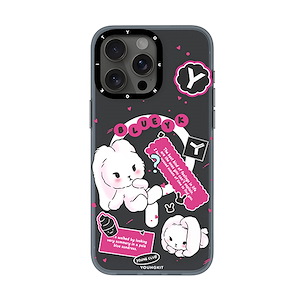 قاب یانگکیت iPhone 15 Pro Max مدل Time Bunny Fun